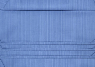 Men's Unstitched Cotton Khader Suit -Cornflower Blue