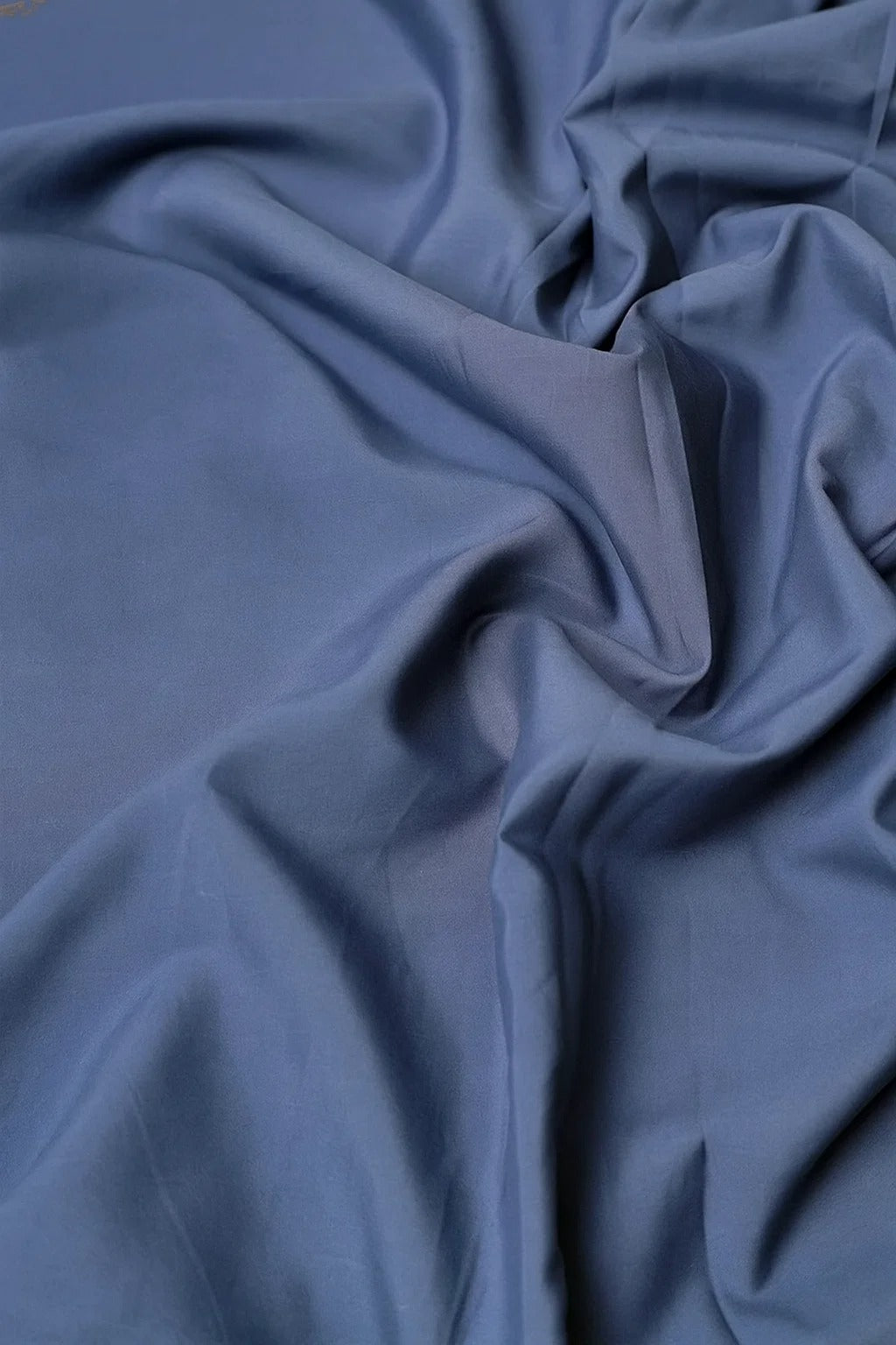 Men's Unstitched Wash n Wear Suit _  Dark Blue White