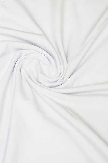 Men's Unstitched Wash n Wear Suit _ White
